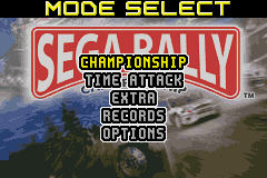 Sega Rally Championship screenshot 4 for GameBoy Advance